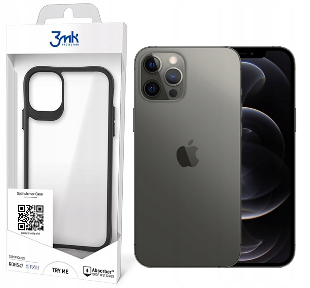 

Etui Satin Armor Case+ 3MK do iPhone 12 Pro Max