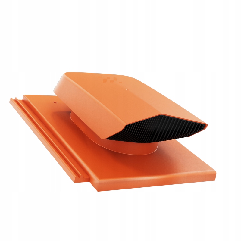 Ventilační střešní ventilátor Creaton Kapstadt Červený