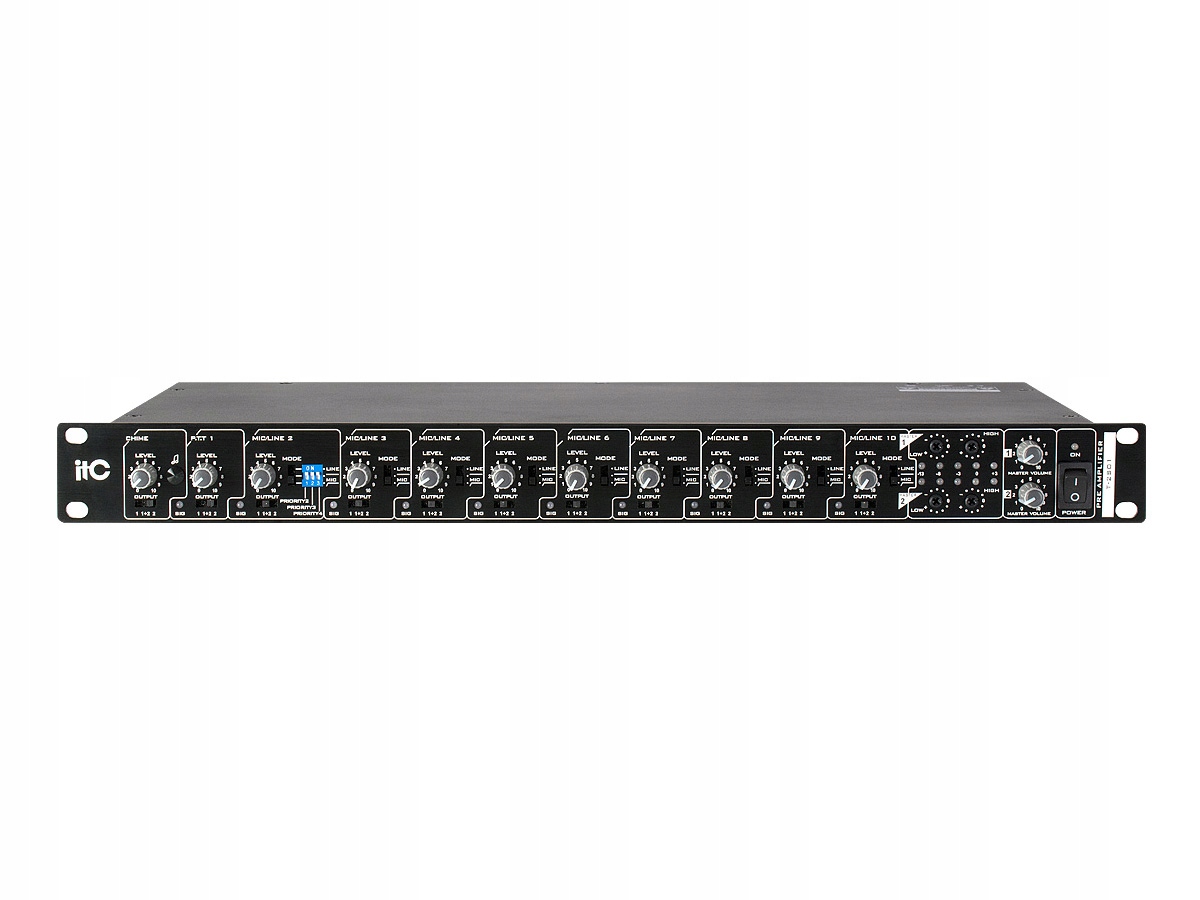 Itc T-2S01 Mixovací předzesilovač 19" Rack