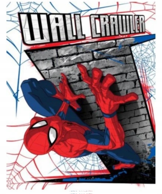 

Koc Spiderman 130x170 Polar Pająk