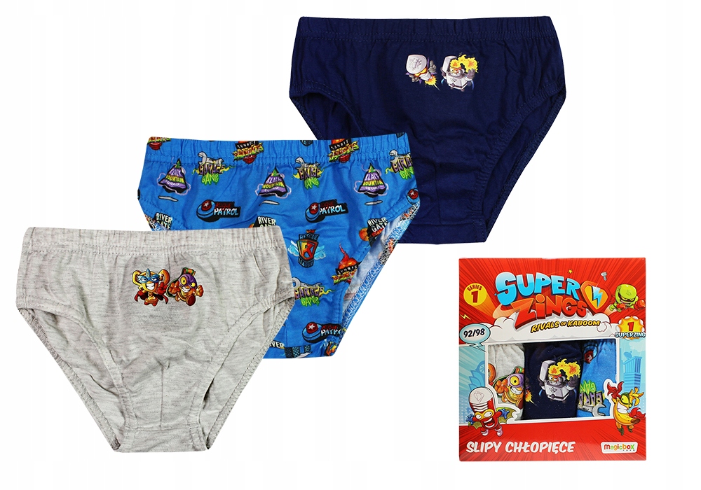 

Super Zings Majtki Slipy Dla Dziecka 3-PAK 2/3LATA