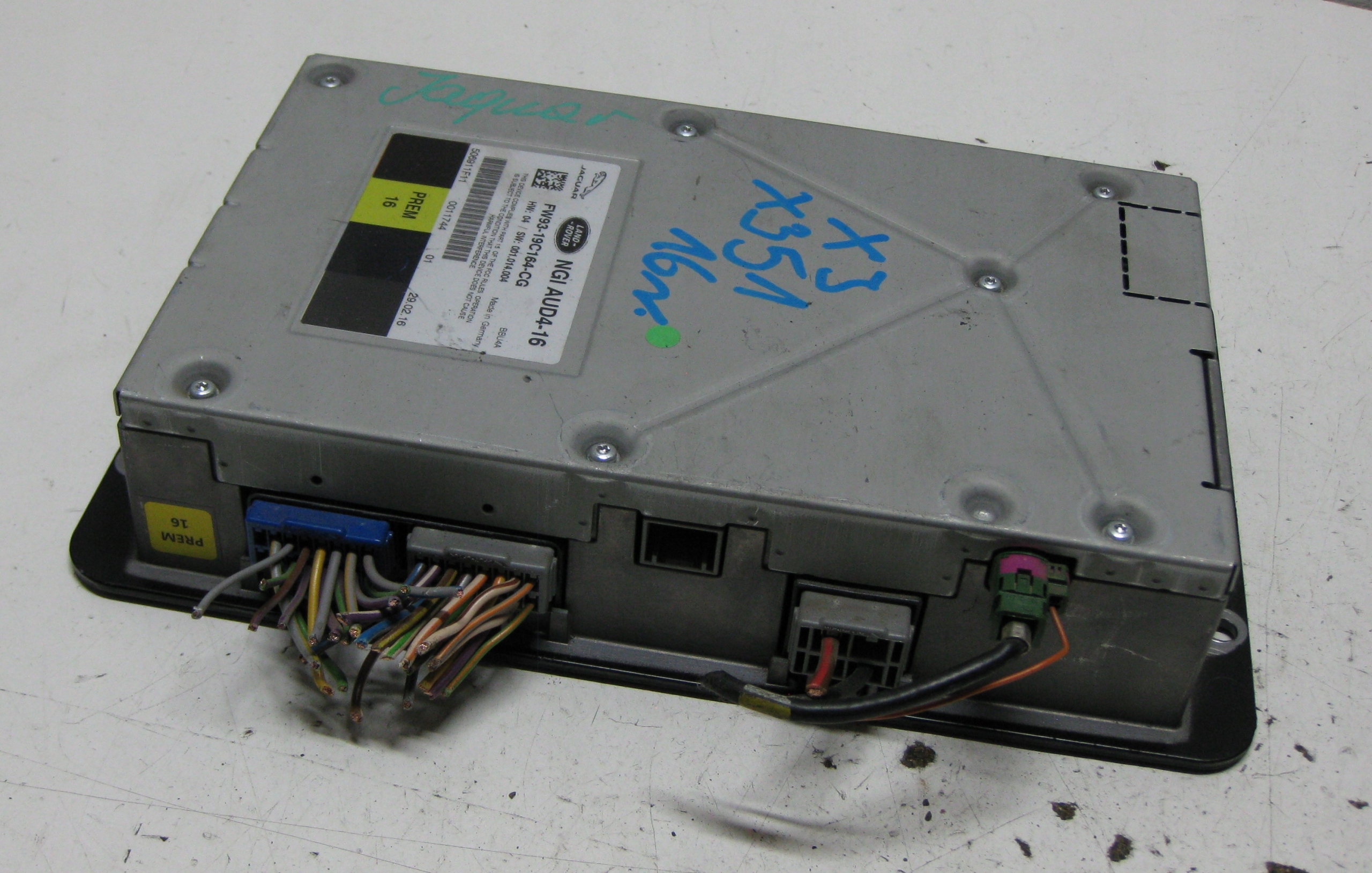 JAGUAR XJ X351 FL 16R module amplifier FW93-19C164-CG