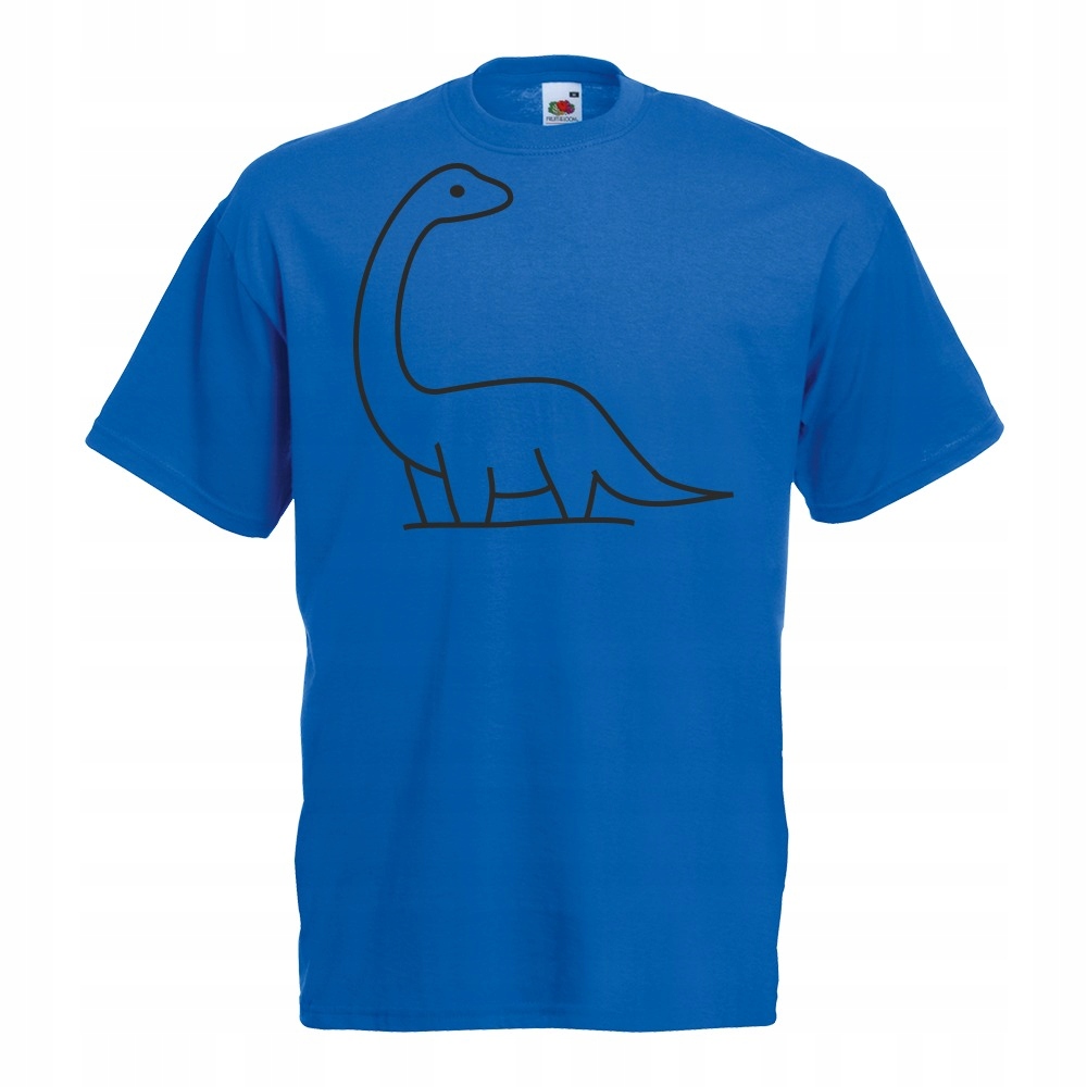 

Koszulka dinozaur dino dinuś L niebieska