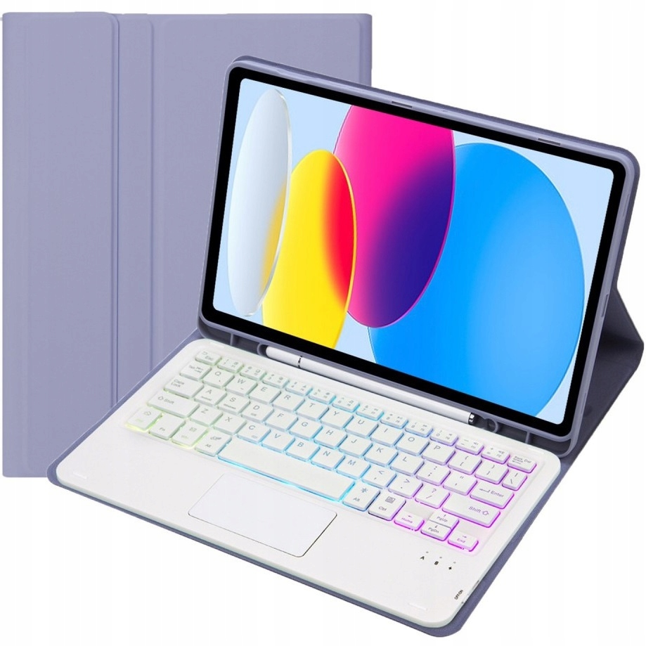 Pouzdro S Rgb Podsvícenou Klávesnicí Pro Ipad 10.9" 10 Gen Ipad 11" 11 Gen