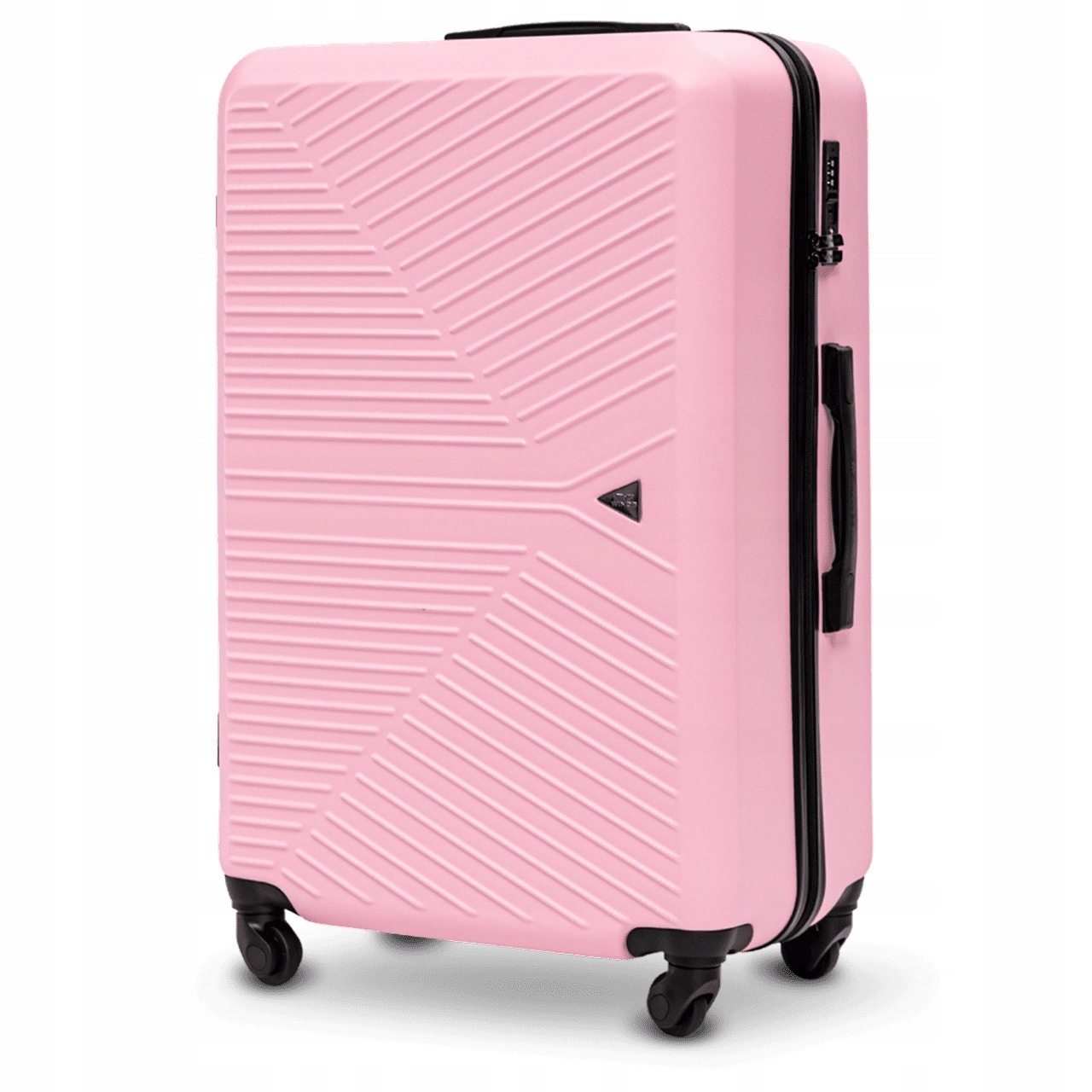 Velký kufr Wings 77x49x30 97L 100% polykarbonát Tsa kolečka 360 cestovní