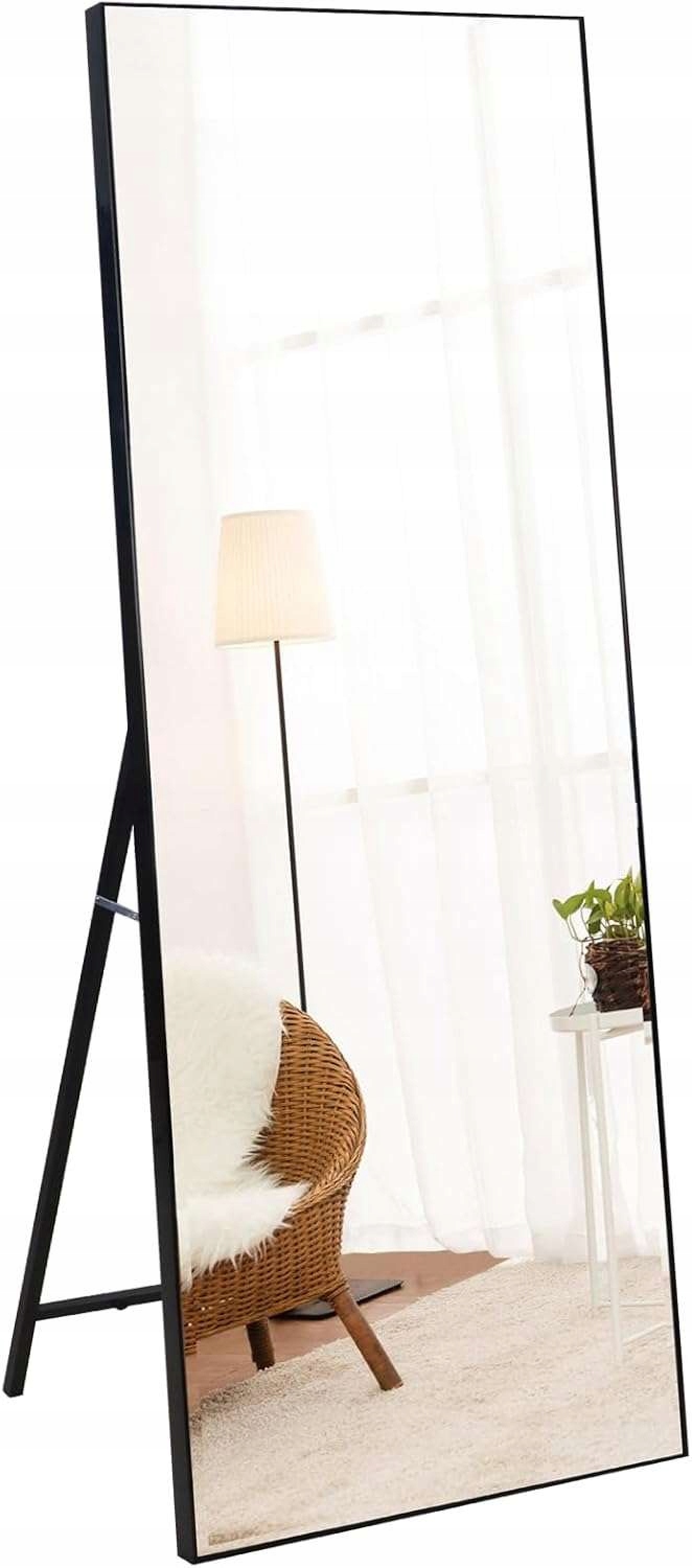 Zrkadlo Ce stojace obdĺžnikový rám plast 51 x 165 mm