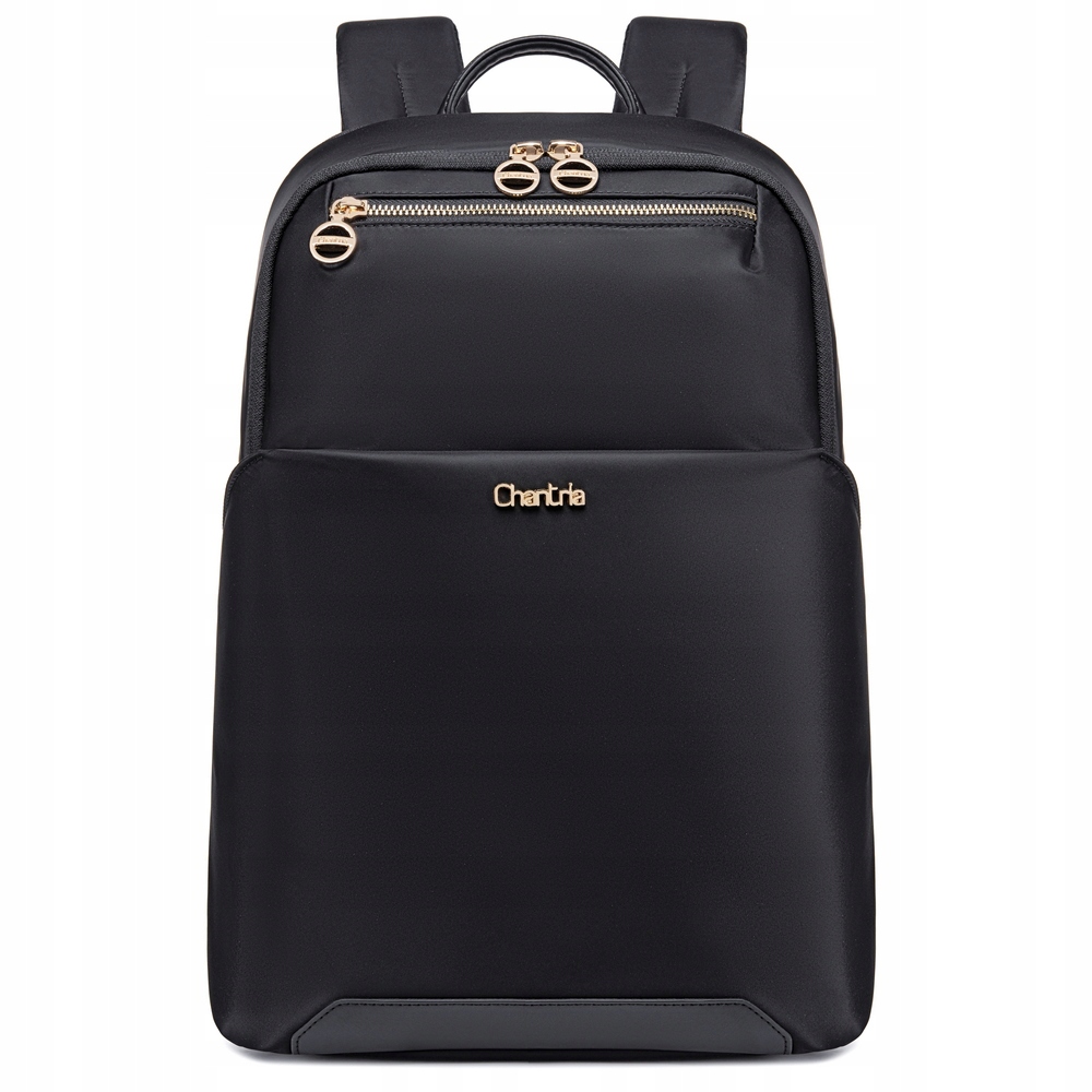 Plecak damski Chantria CB00953 na laptopa 15,6 dwukomorowy czarny