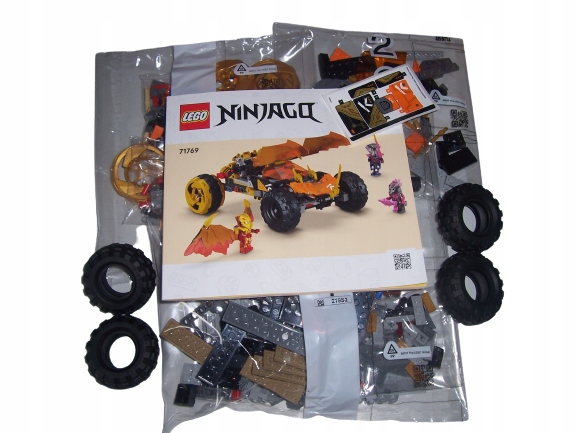 

Niekompletne Lego Ninjago 71769 bez figurek