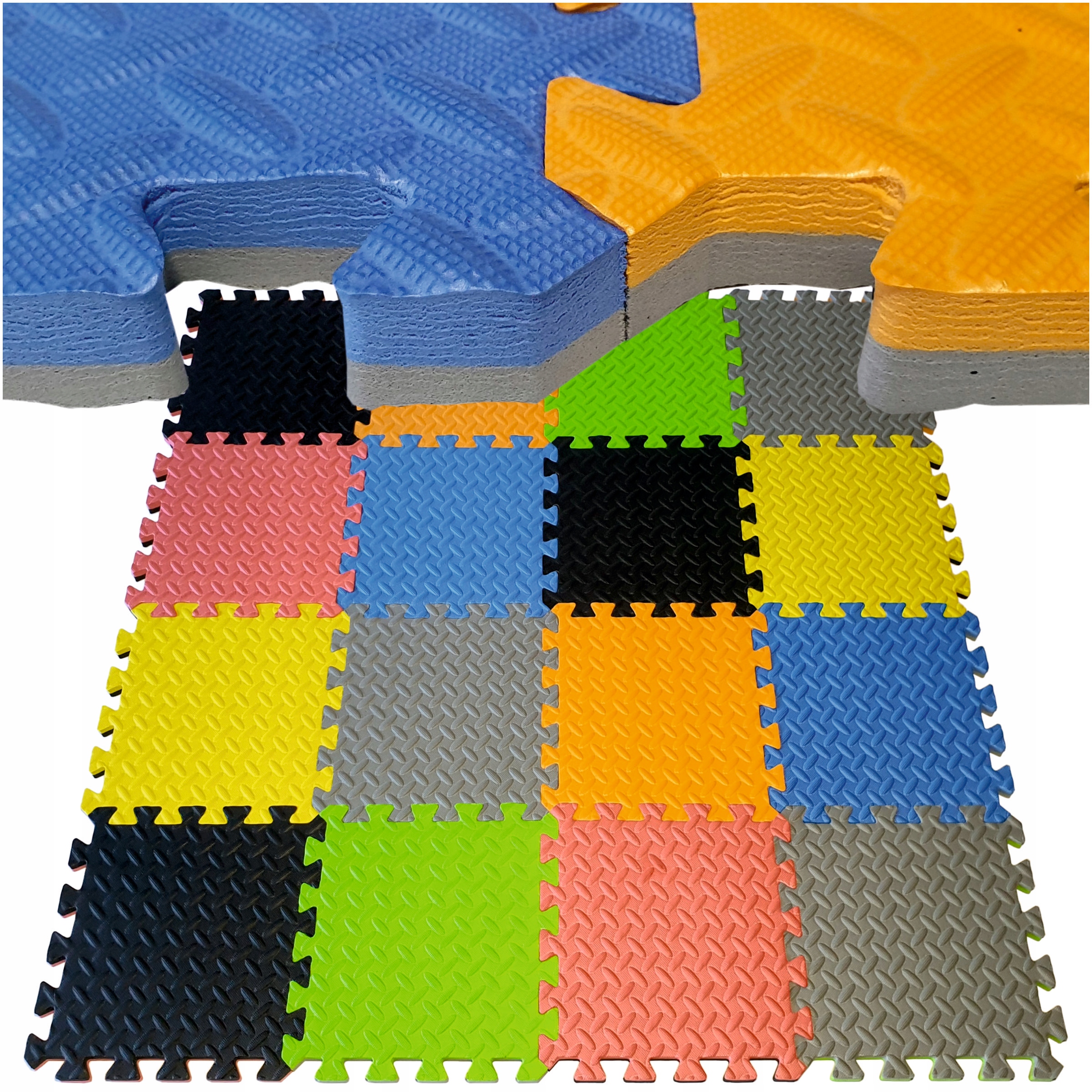 

Duża Mata Piankowa Puzzle Piankowe 2 cm 16 szt