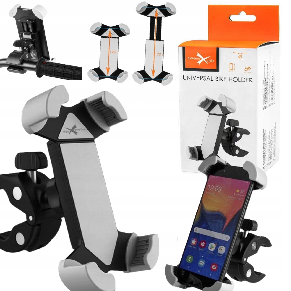 Uchwyt rowerowy Extremestyle R14 Maxi uniwersalny stabilny