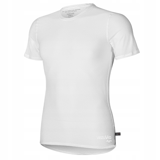 Dwie koszulki męskie potówka Vezuvio Q-Skin KR WHT rozmiar M EAN (GTIN) 5905443044596