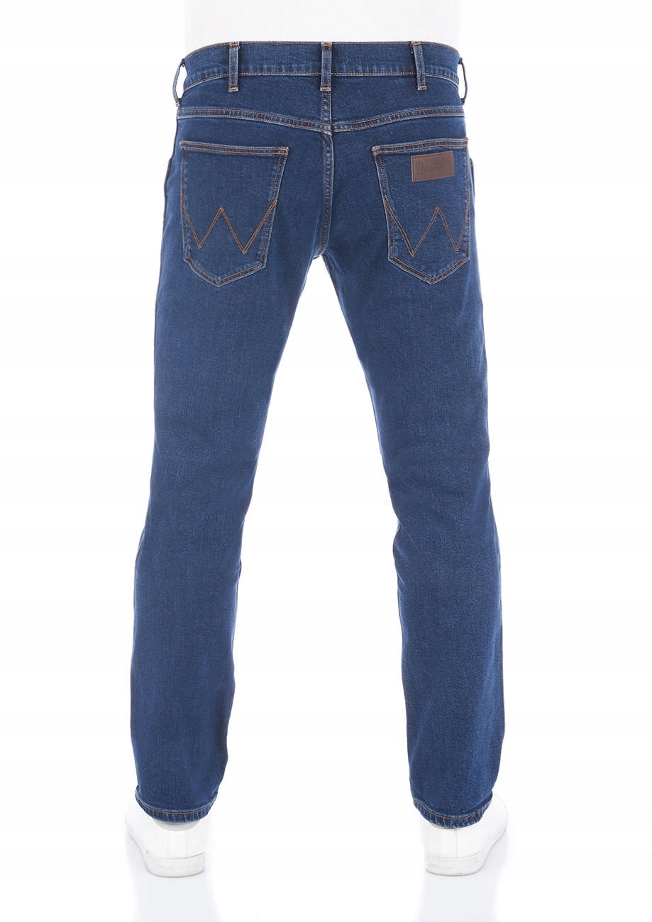 Pánské jednoduché džíny Wrangler Greensboro Blue Chip W15QLQ46A 38/30