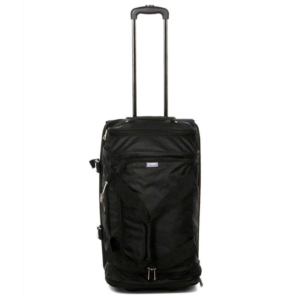 Torba podróżna na kółkach z podwójnym dnem średnia 80l