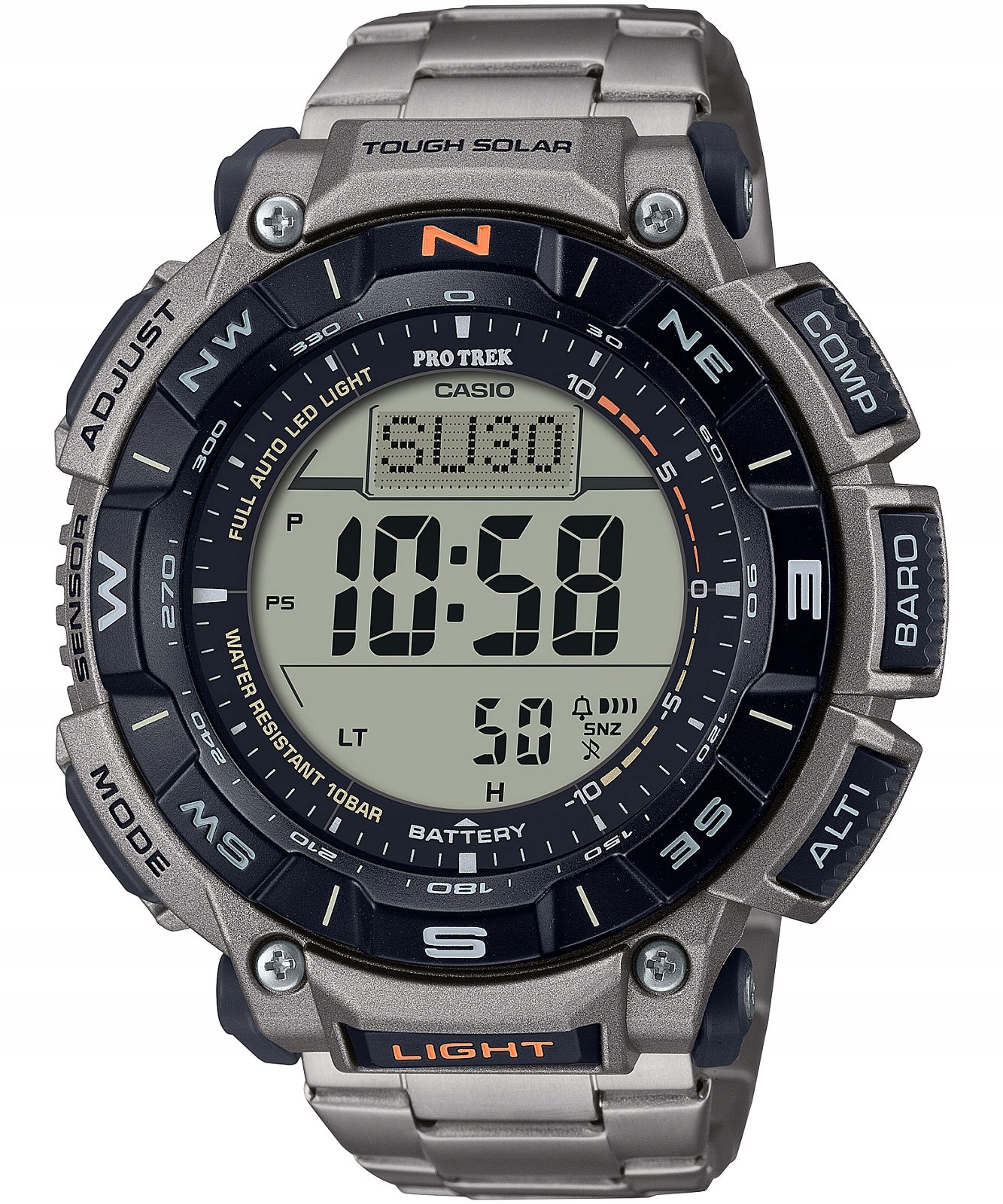 Pánské hodinky Casio Protrek Tough Solar Titanium