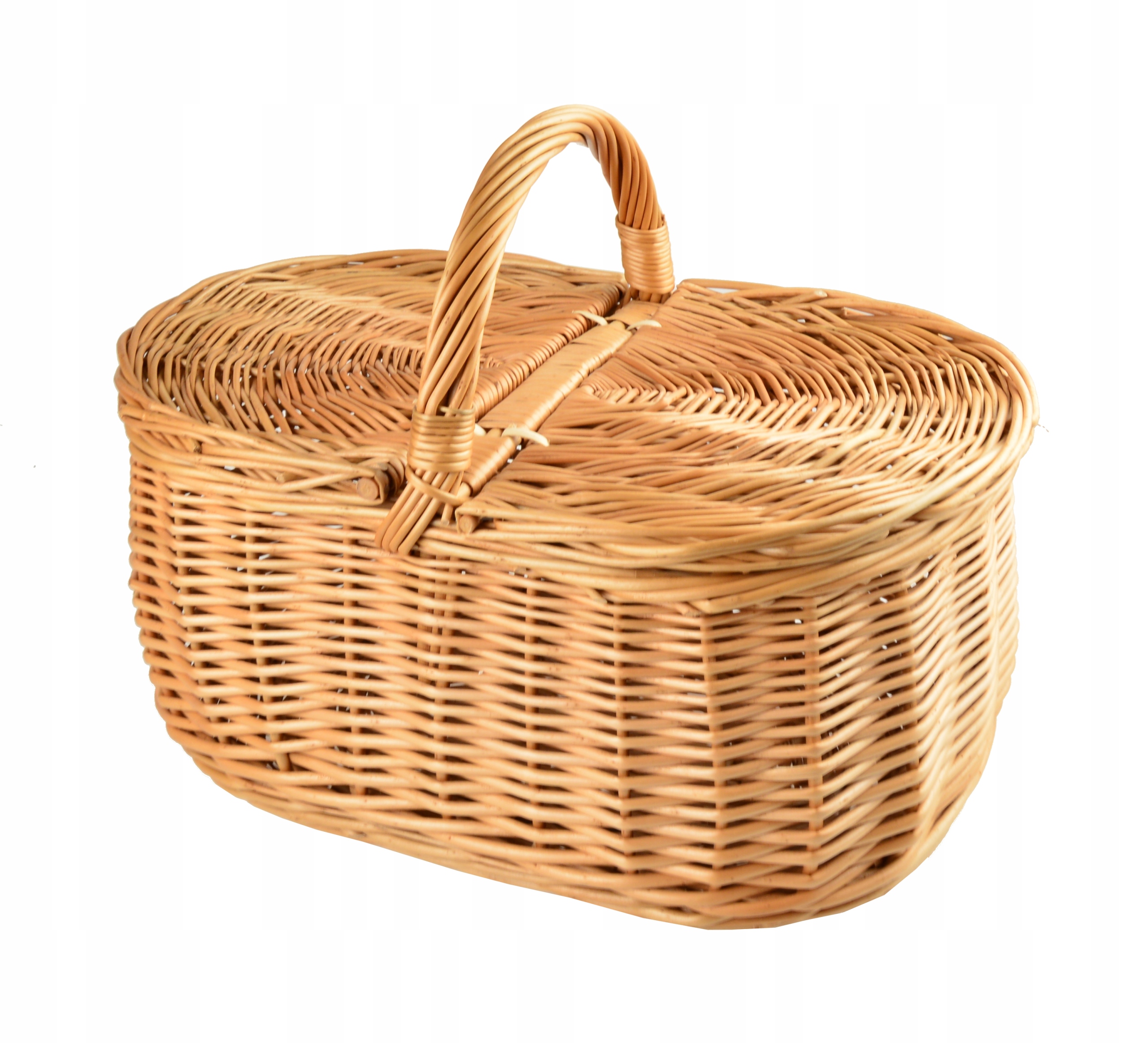 KOSZYK NA PIKNIK wiklinowy kosz PIKNIKOWY roz. XXL