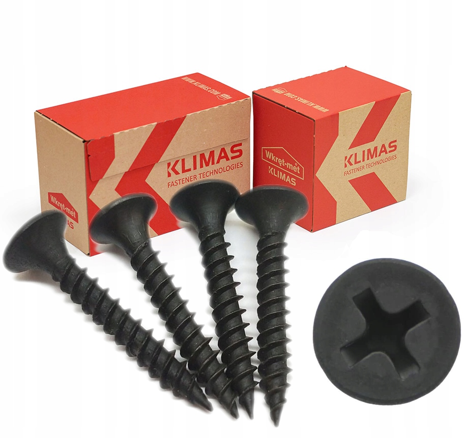 

Wkręty Do Płyt Karton Gips Metal 3,5x25 1000sztuk