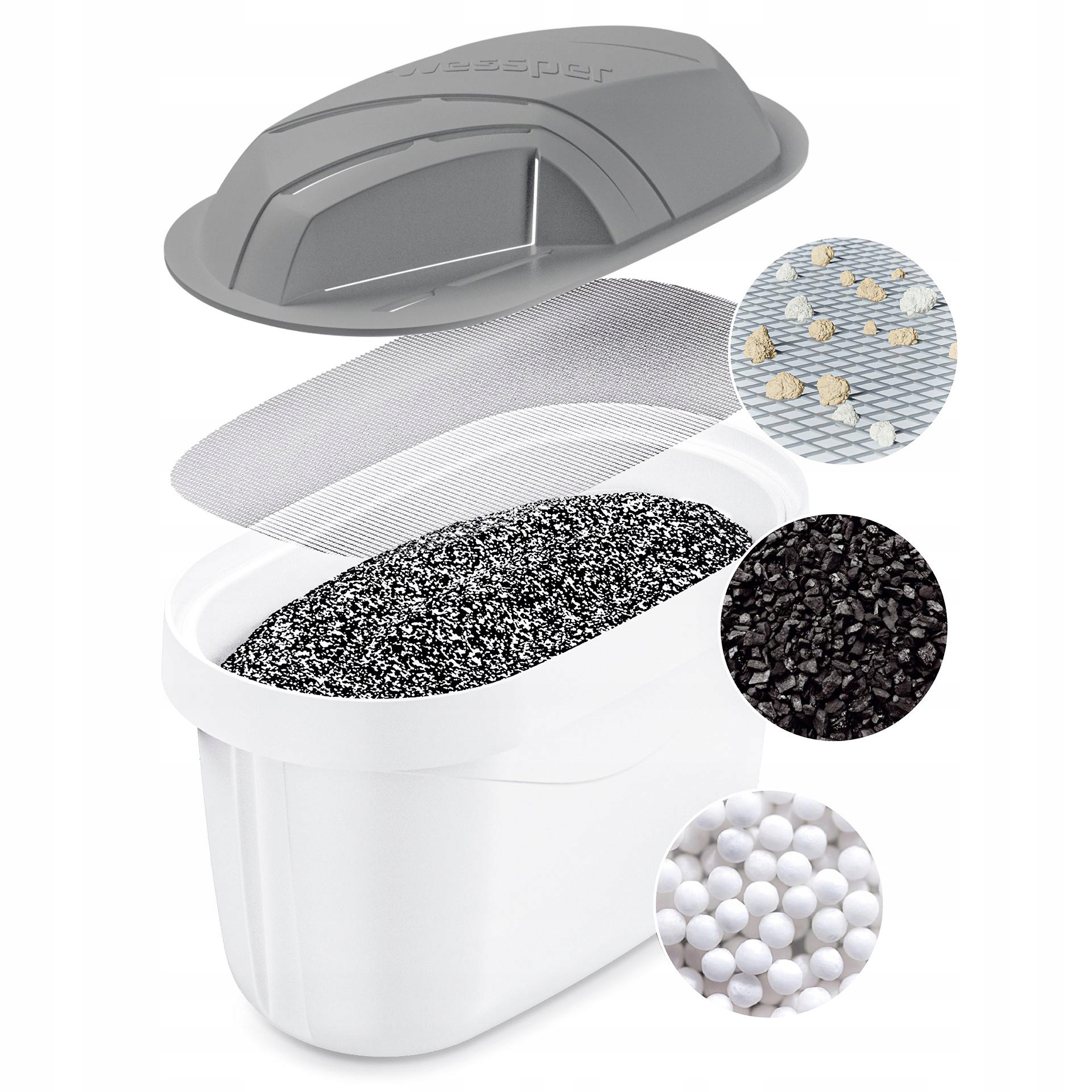 Filtr Wessper PROTECT do dzbanek Brita Dafi zamiennnik do twardej wody 2x Wydajność 200 l