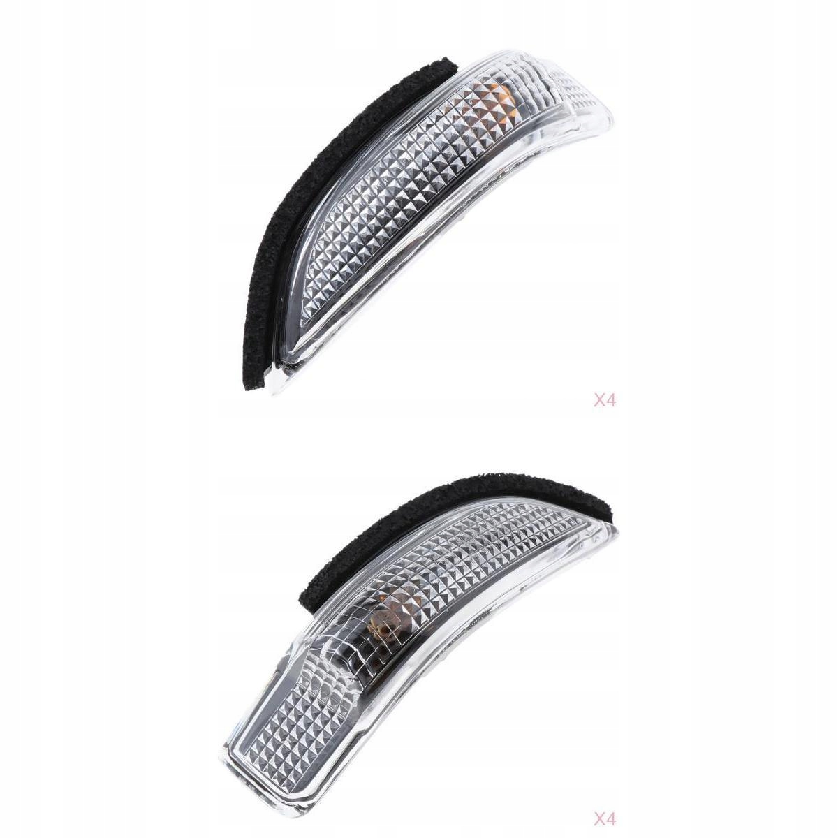 4 pary lampka kontrolna sygnału lustrzanego dla