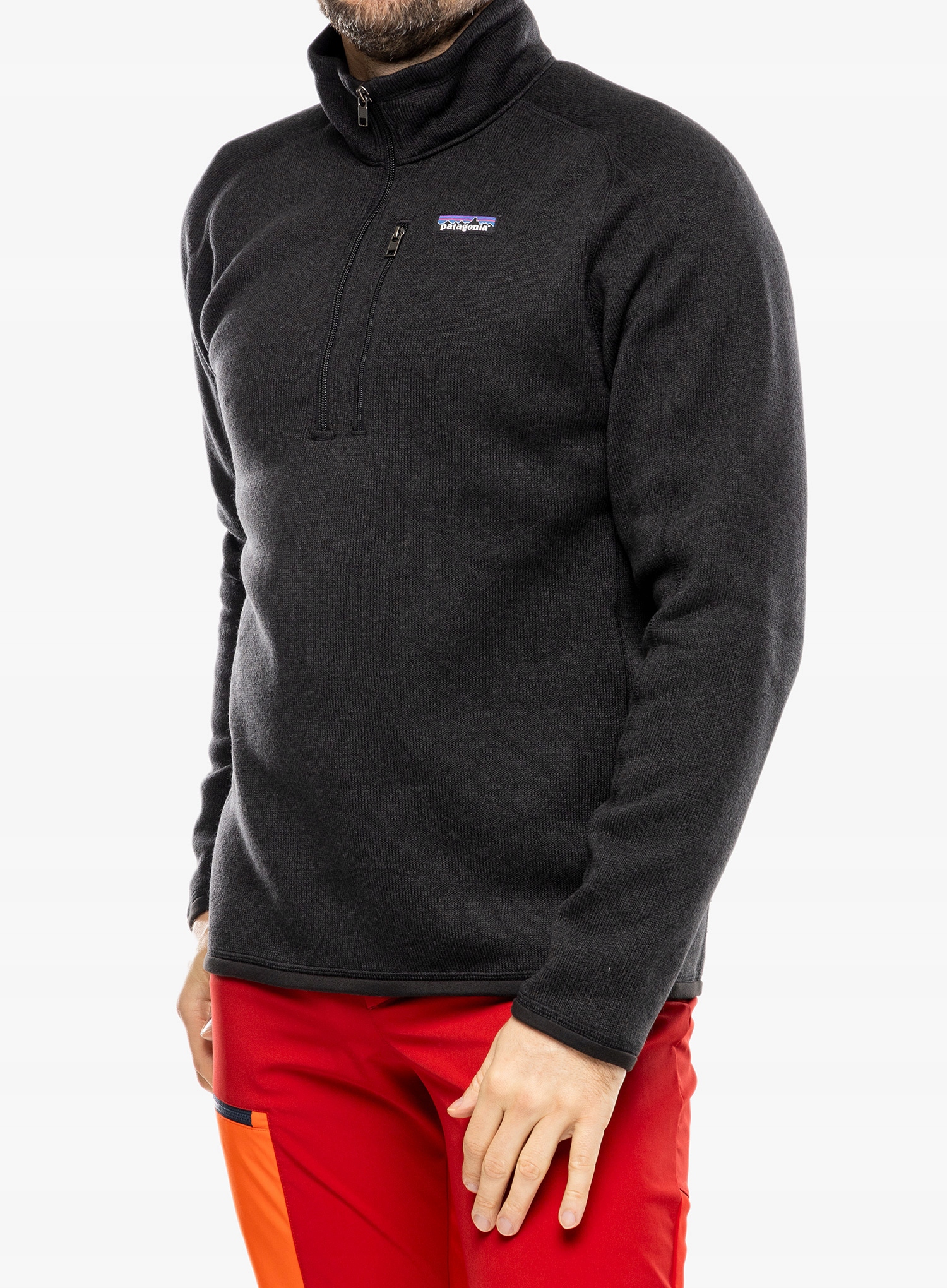 Fleecová Mikina Better Sweater 1/4 Zip Patagonia černá XXL