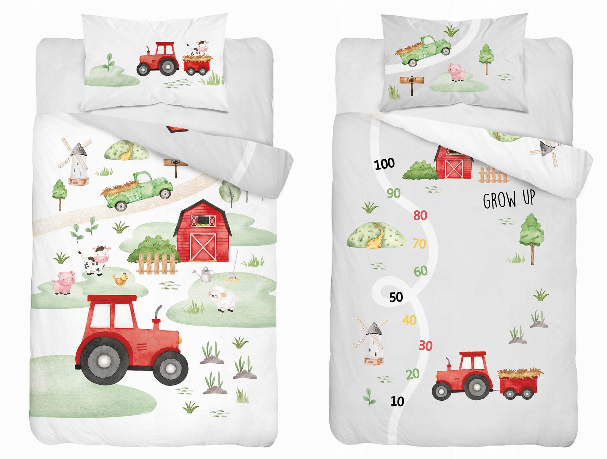 

Pościel do łóżeczka bambusowa Farma Traktor 90x120