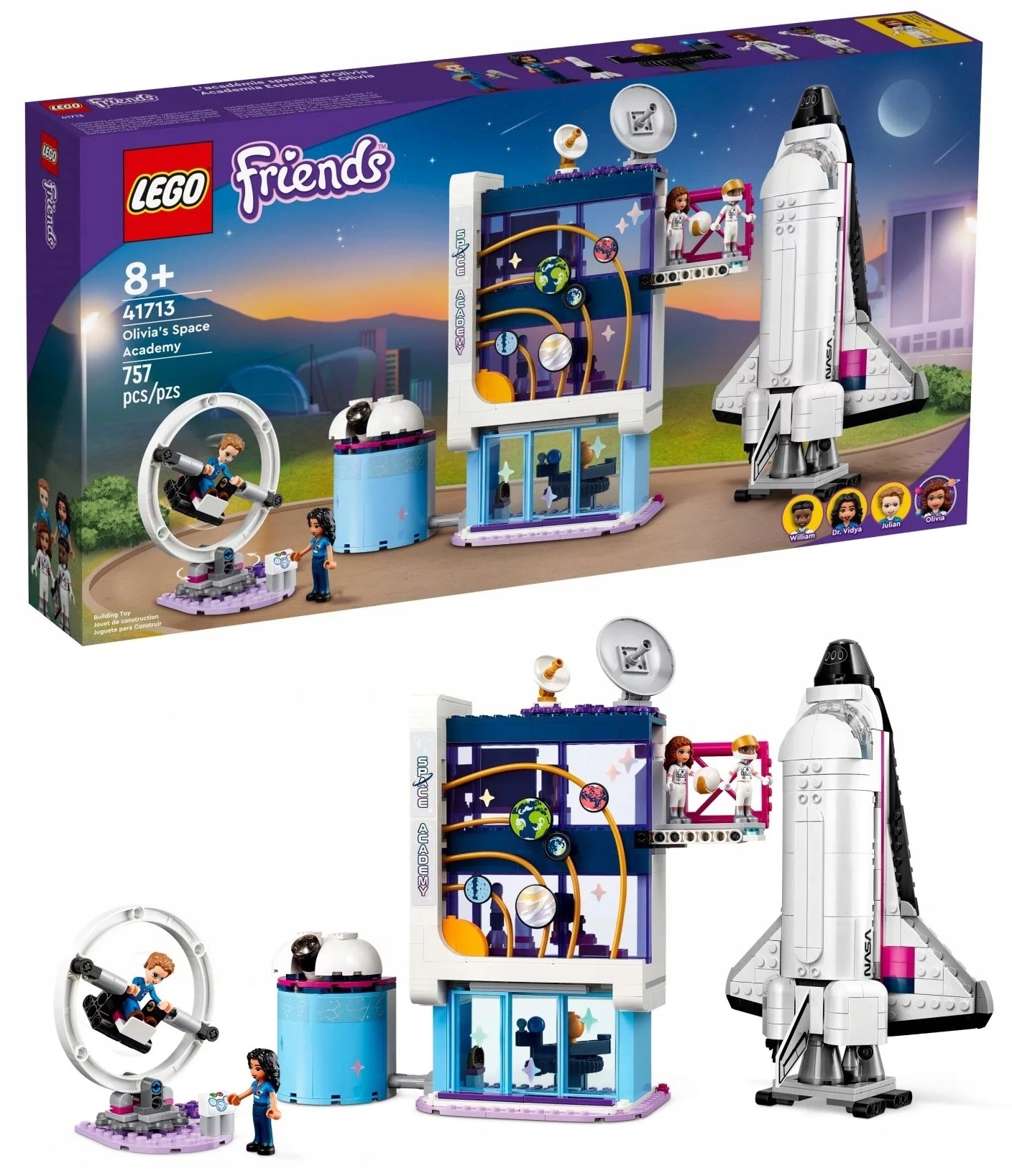 Lego Friends Kosmiczna akademia Olivii 41713