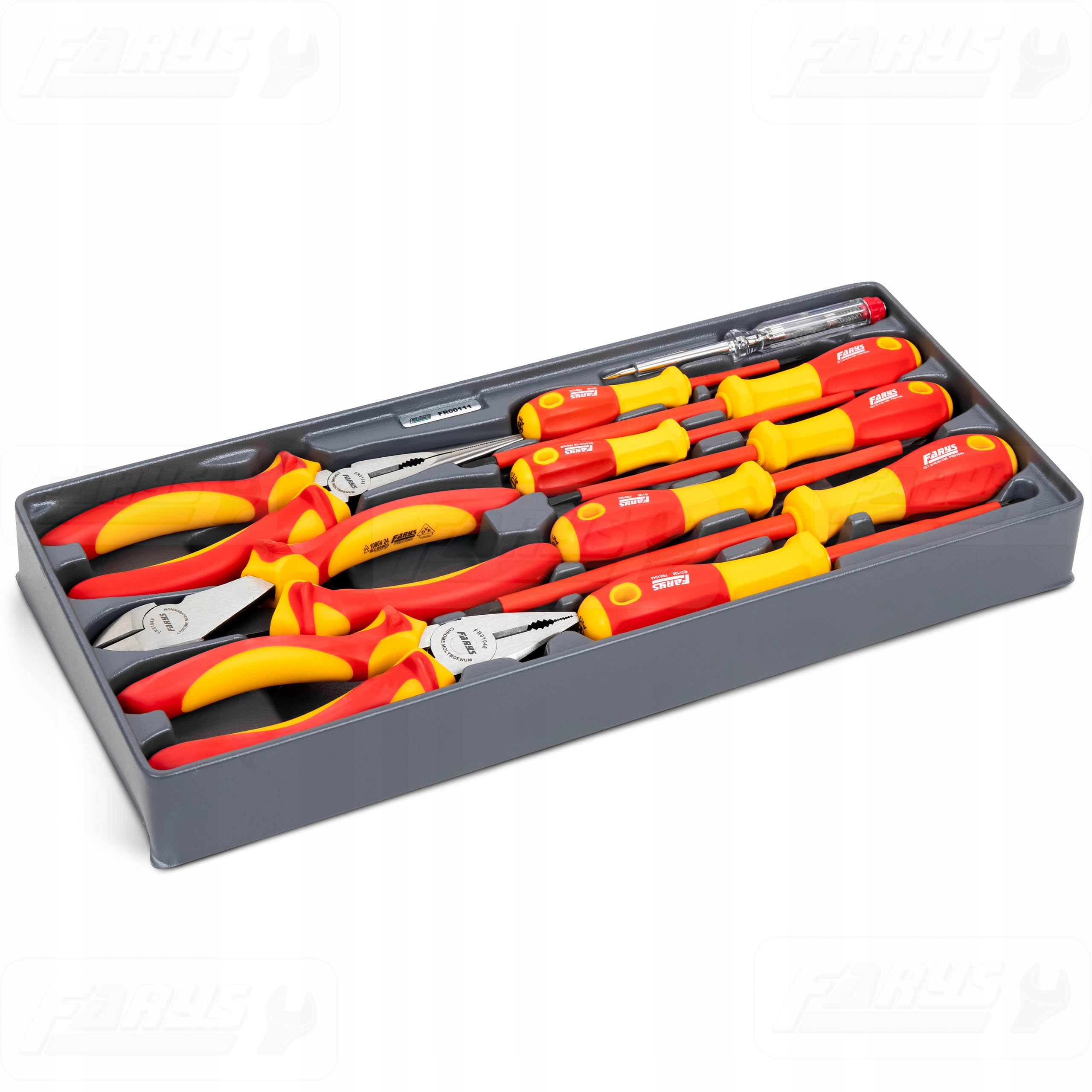 Sada izolovaných nástrojů 11 ks Vložka Do Skříně Vybavení Premium