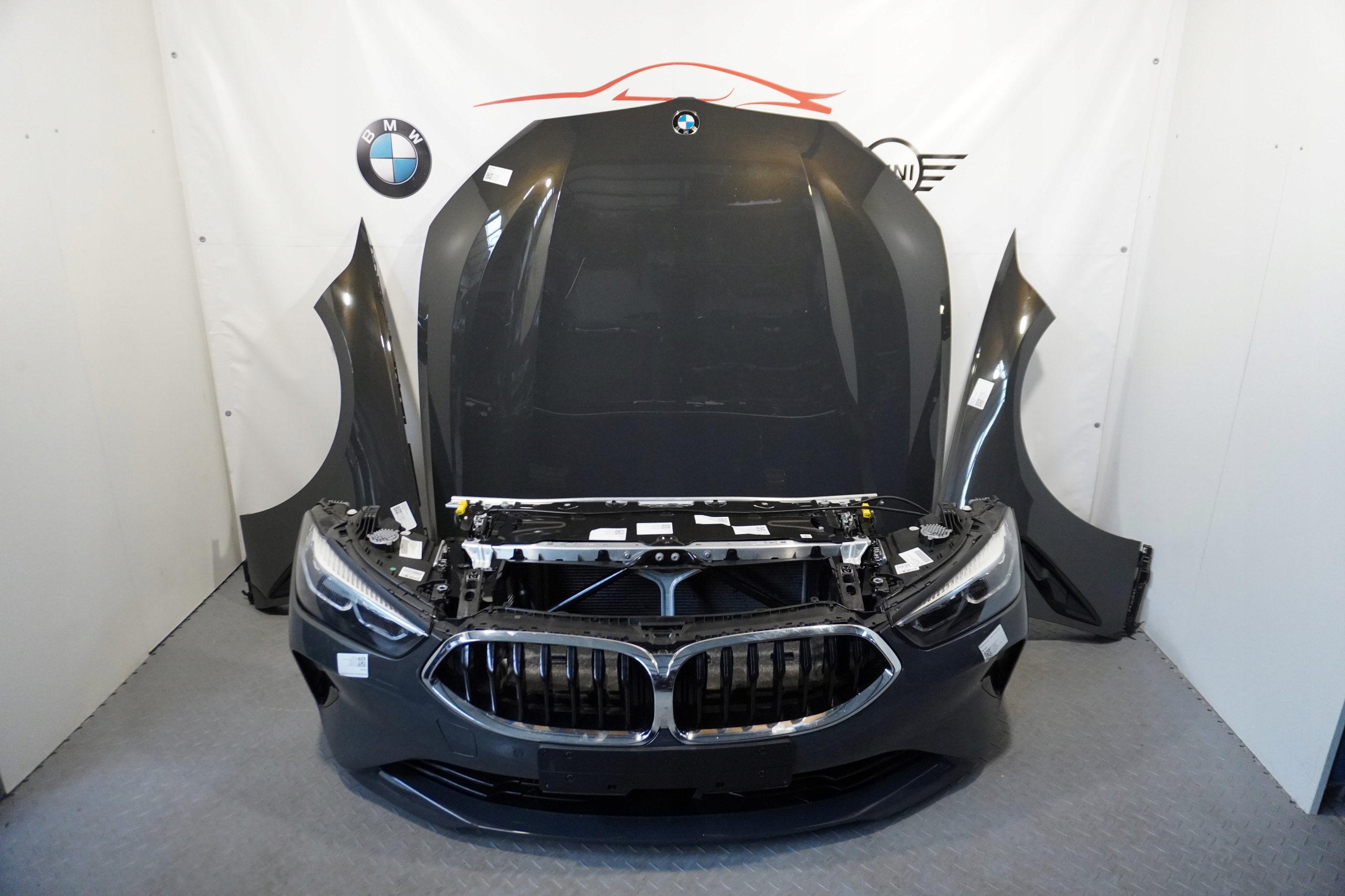 MASKA ZDERZAK PAS LAMPY BMW G14 G15 G16 C36 840d.