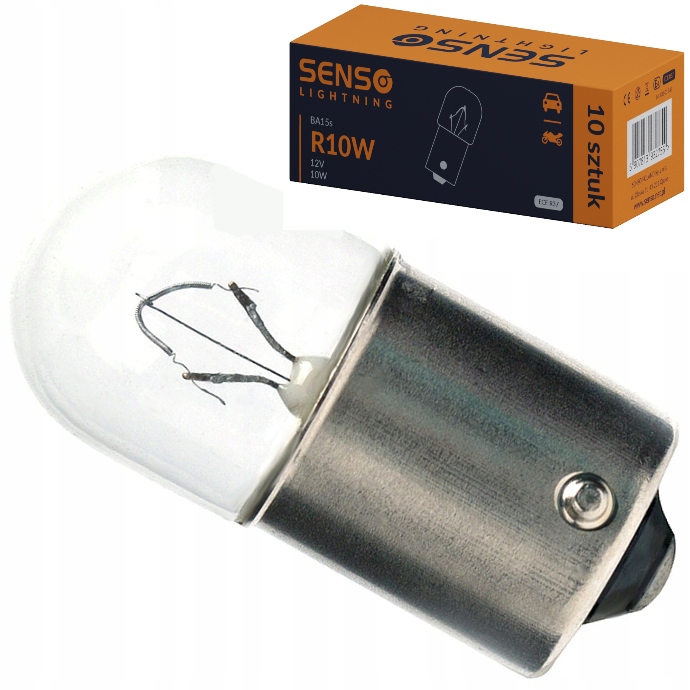 Żarówka Senso R10W 10W BA15S 12V