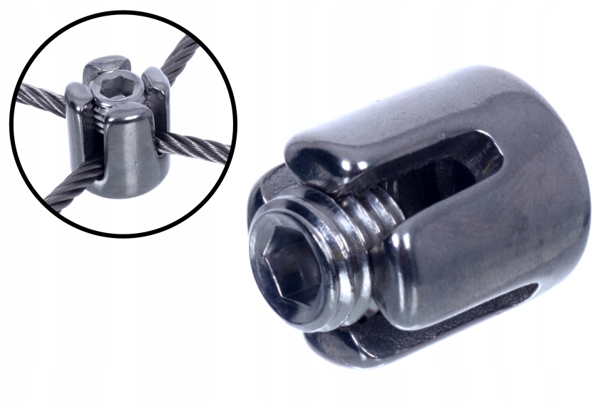 

Zacisk do lin krzyżowy Nierdzewny A4 2 mm