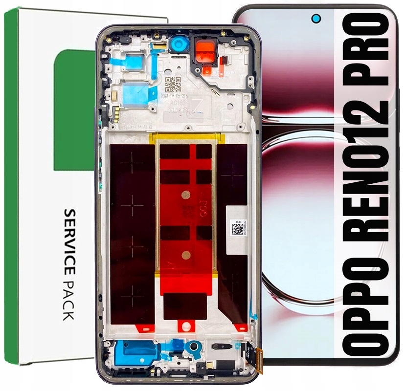 Displej Pro Oppo RENO12 Pro CPH2629 Originál Oem Obrazovka Rámeček