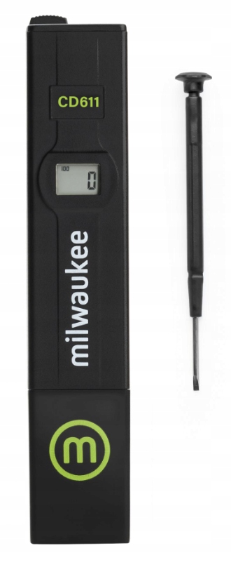 (ec) Miernik Milwaukee CD611, 0 do 20 000 µS/cm!!