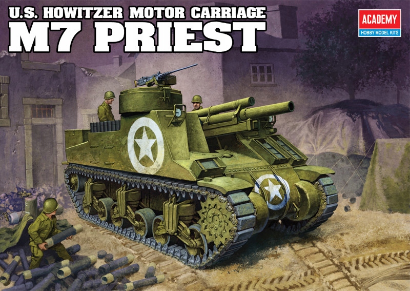 Academy 13210 M7 105mm Spg Priest 1:35