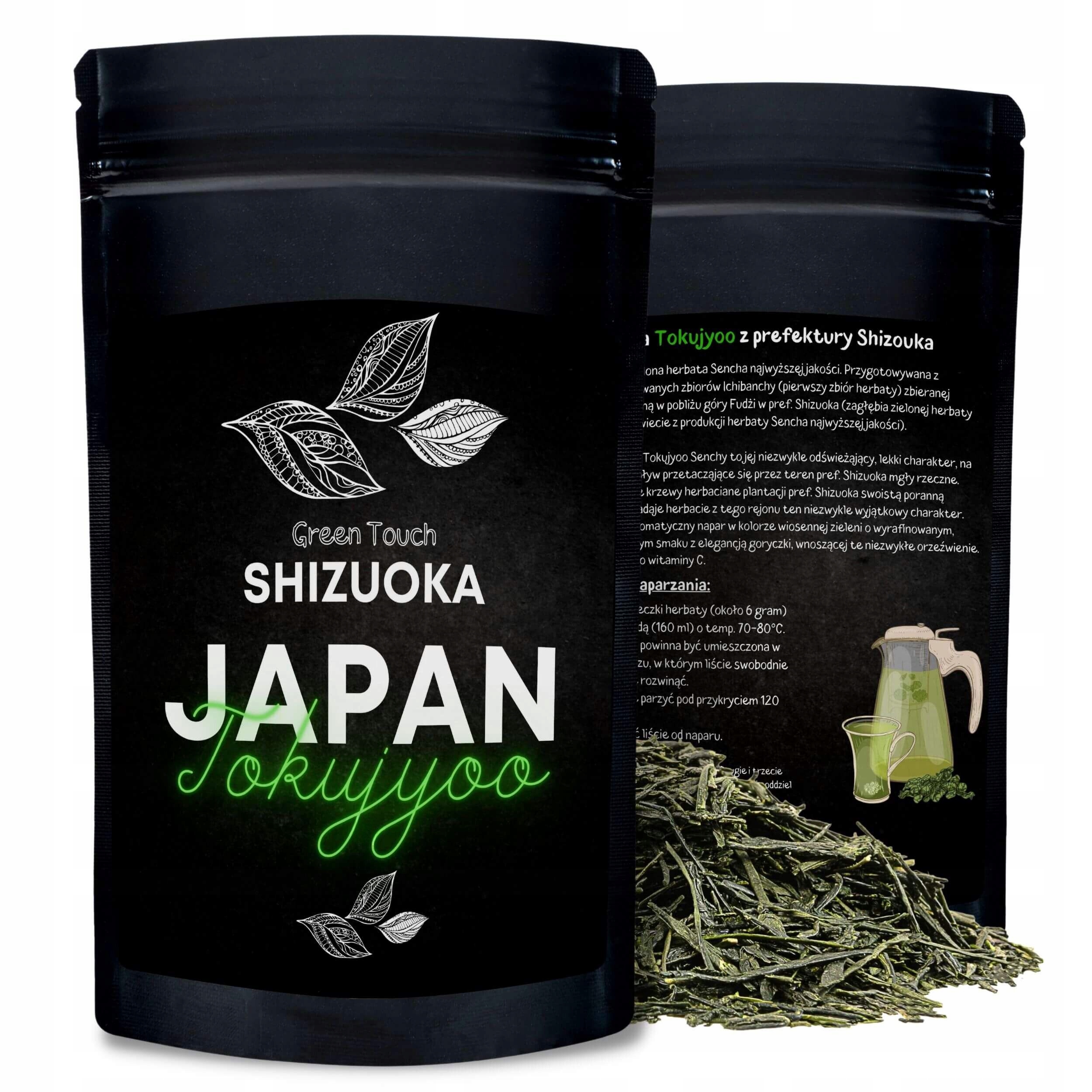 Herbata zielona japońska SENCHA TOKUJYOO Shizouka