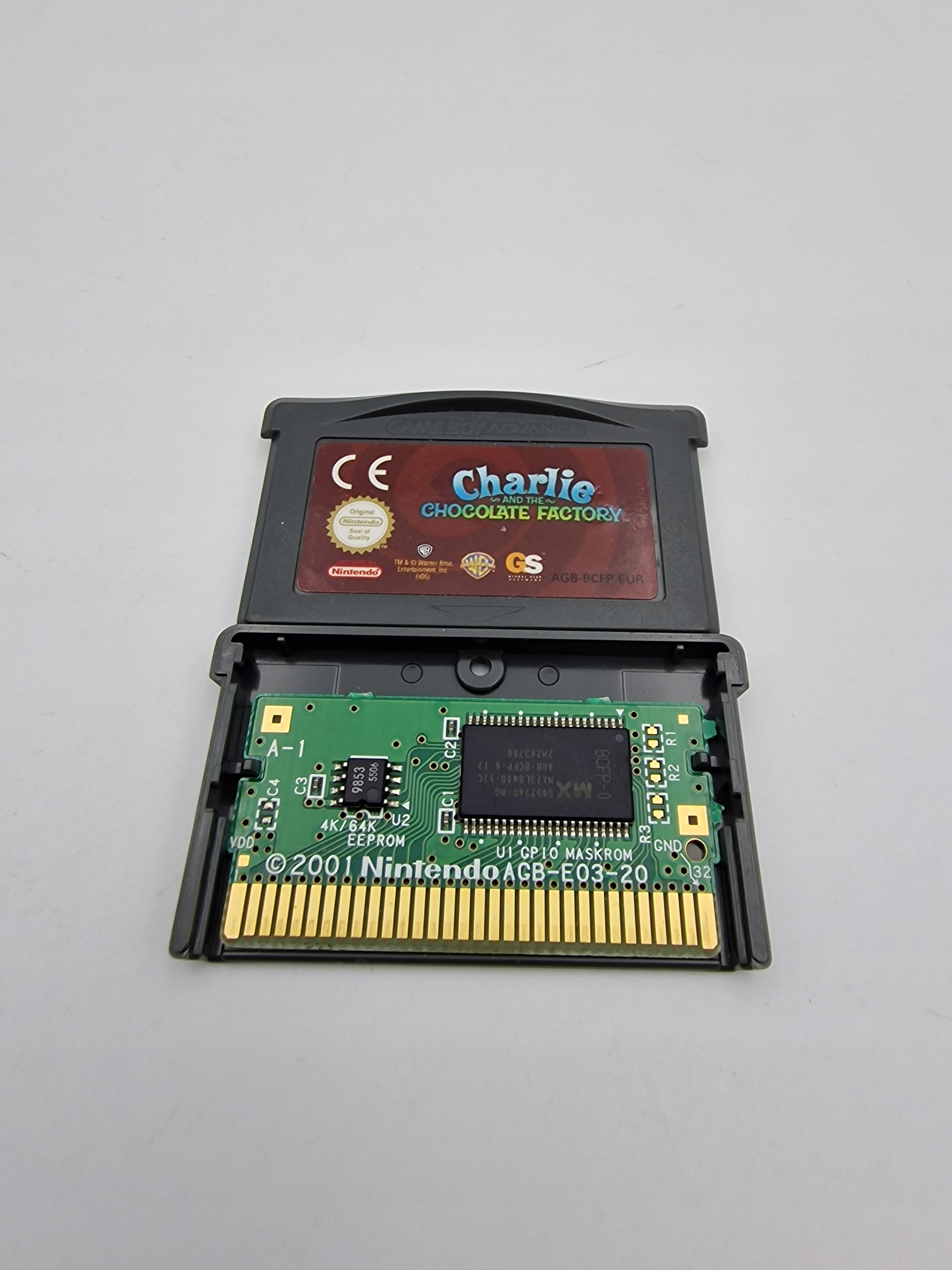 GAME BOY ADVANCE CHARLIE AND THE CHOCOLATE FACTORY Tytuł Charlie and the Chocolate Factory