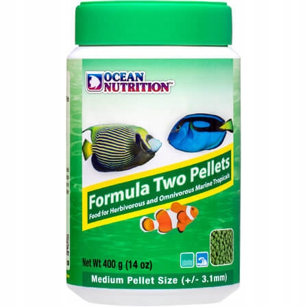 Levně Ocean Nutrition Formula Two Pellets M 400g Krmivo