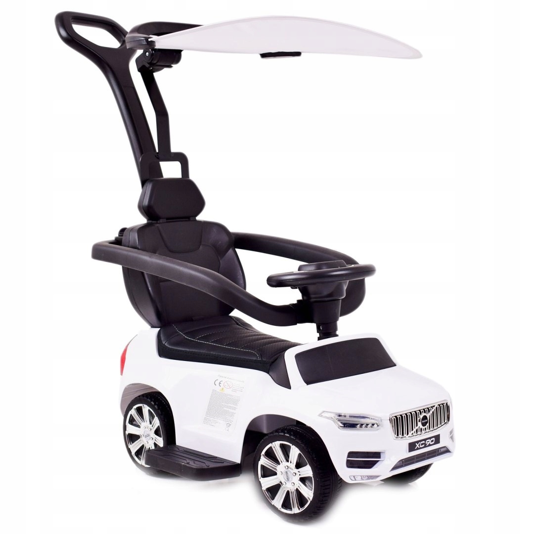 Jeździk, Pchacz, Odpychacz Volvo XC90, Miękkie Siedzenie, Daszek ,dźwięki/d