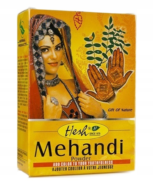 

Henna do farbowania włosów Mehandi 100g Hesh