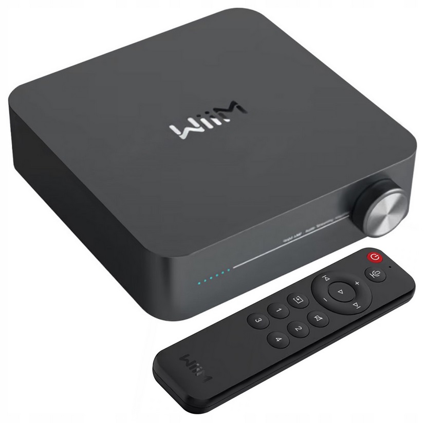 WiiM Amp Wzmacniacz Stereo Spotify, Tidal, HDMI 2x60W