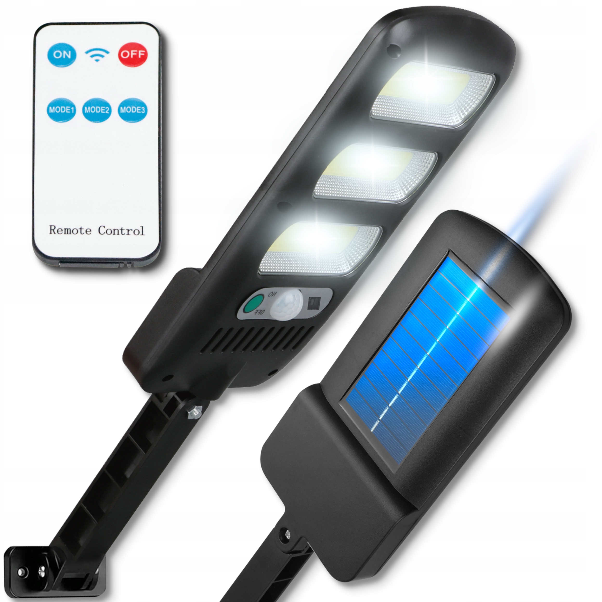 

Lampa Solarna Uliczna Panel Solarny Czujnik Ruchu