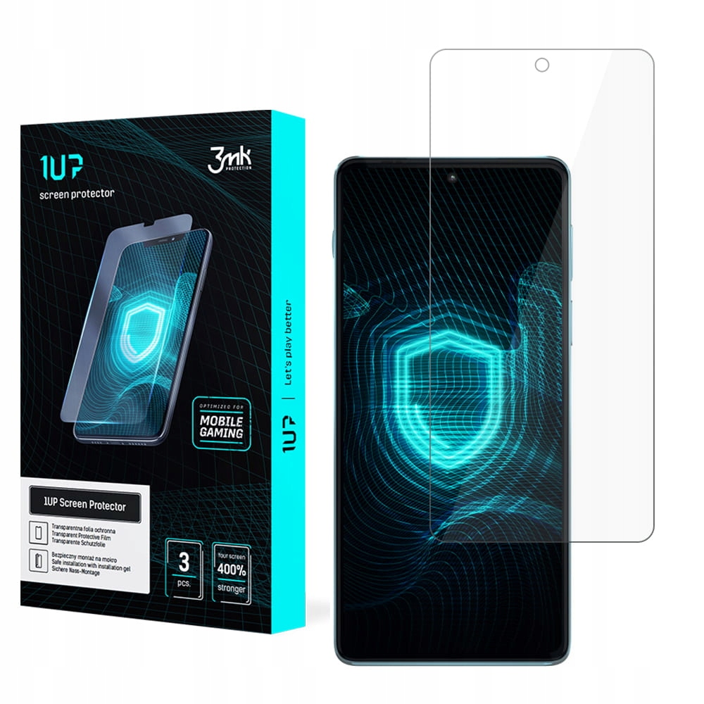 3x Folia ochronna hydrożelowa 3mk 1UP na Motorola Edge 20 Pro elastyczna