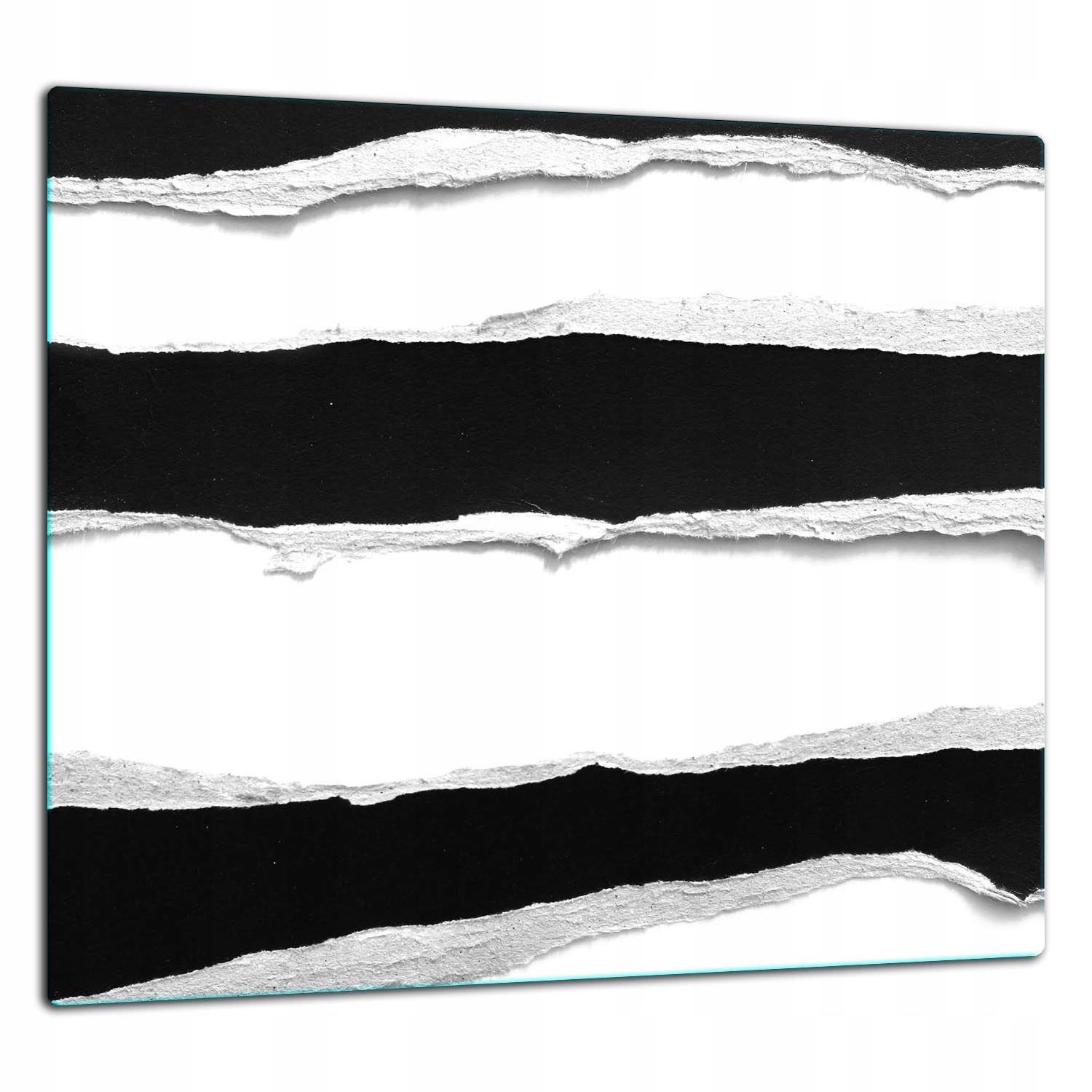 Skleněná Ochranná Deska Panel Lepidlo 65x60 Zebra