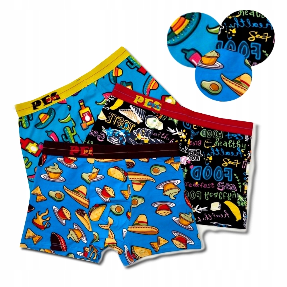 

3x Bokserki Młodzieżowe chłopięce chłopaka 164/170