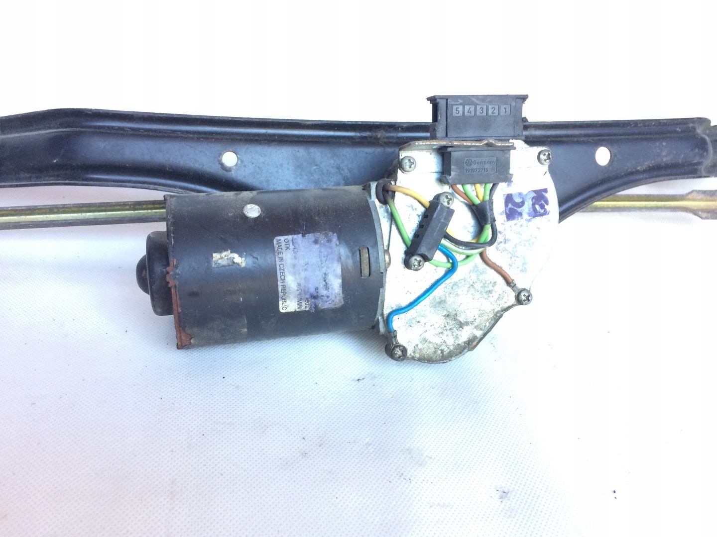 mechanism engine of wipers SKODA front SKODA