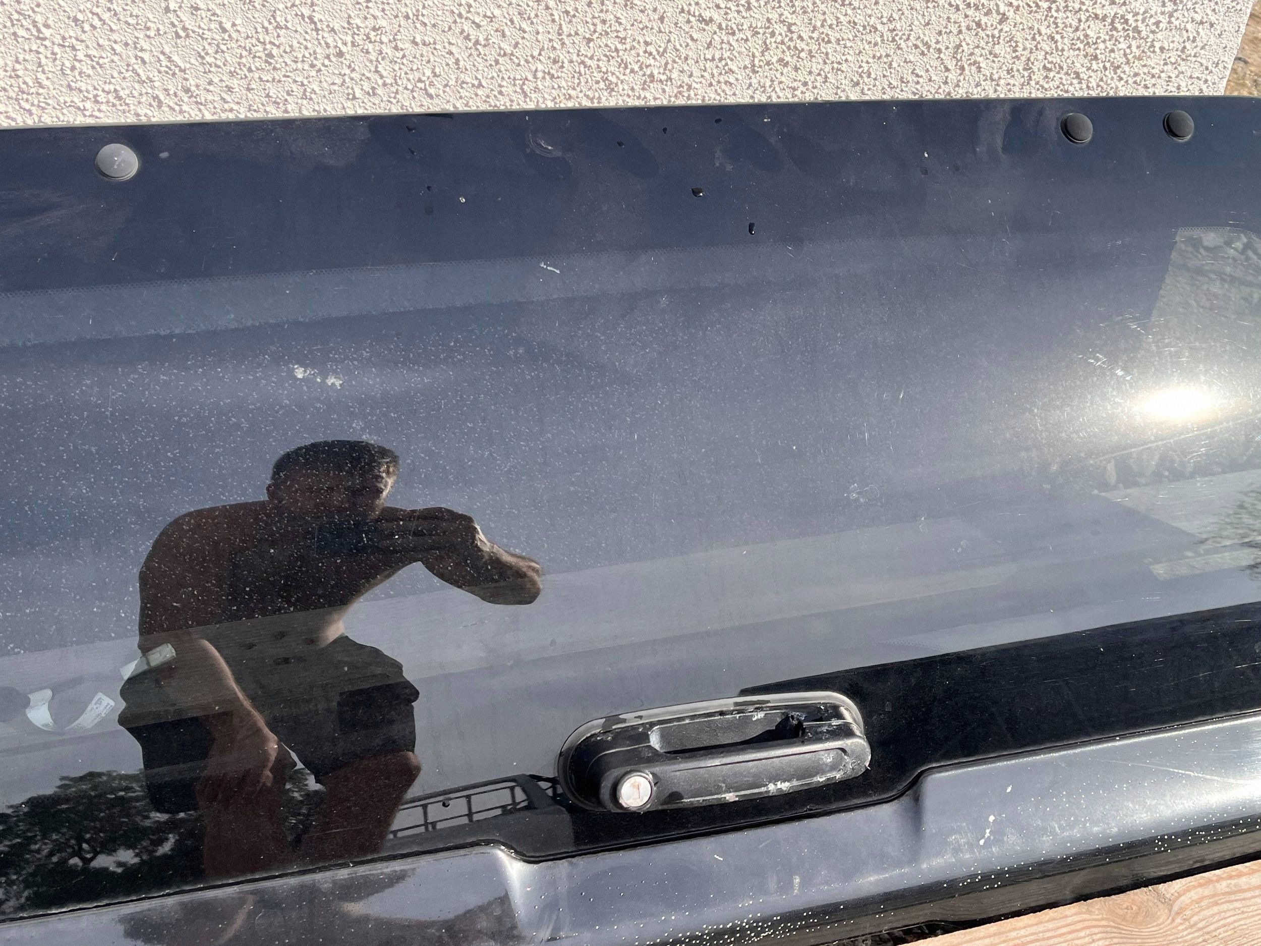 window rear ZABUDOWY HARDTOP FIAT FULLBACK 16- @M