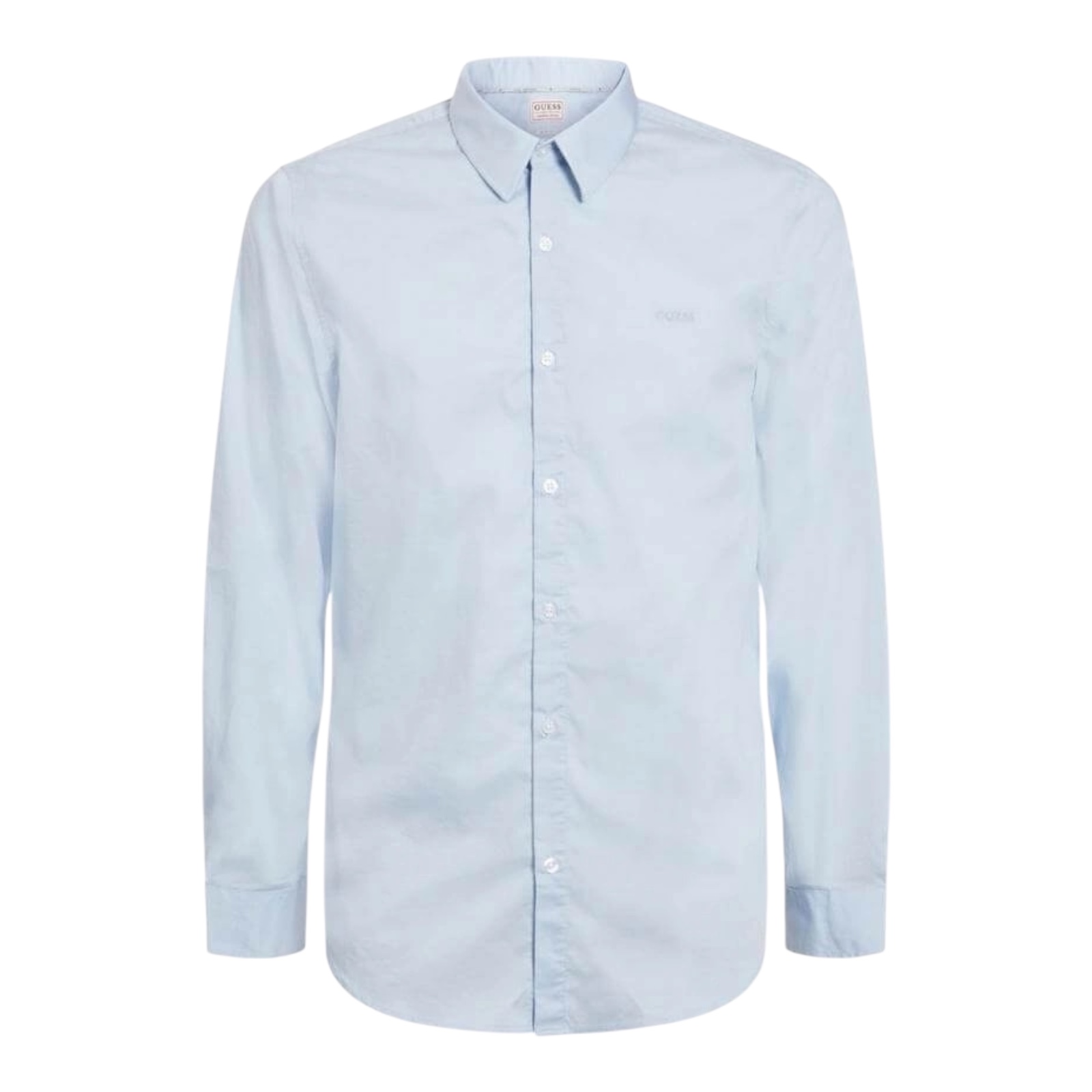 Pánská slim fit košile Guess M1YH20W7ZK1 G7S1 Modrá velikost XL