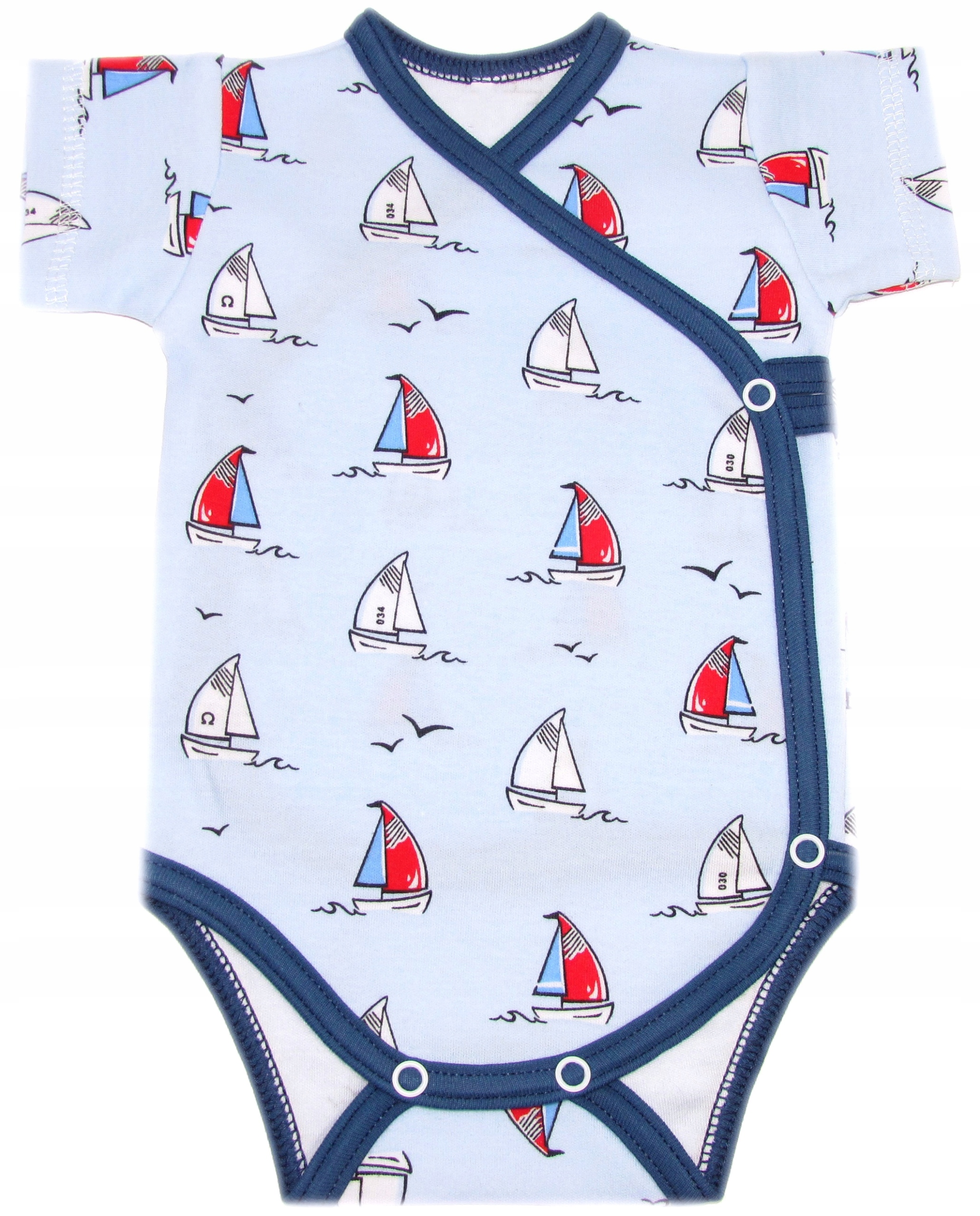 BODY KOPERTOWE Z KRÓTKIM RĘKAWEM 68 MARINE /72/