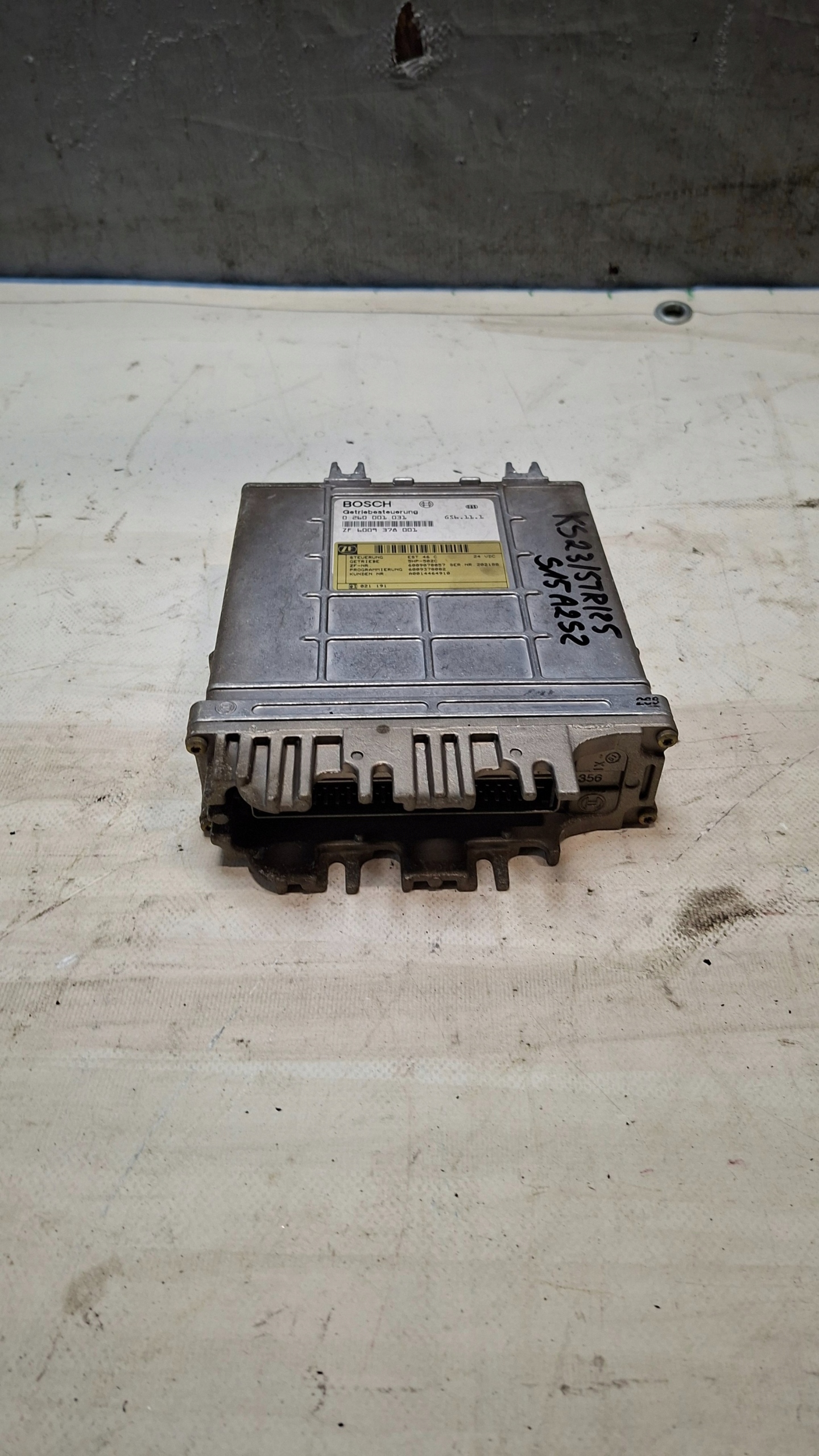 Bedienteil Getriebe getriebe BOSCH 0260001031