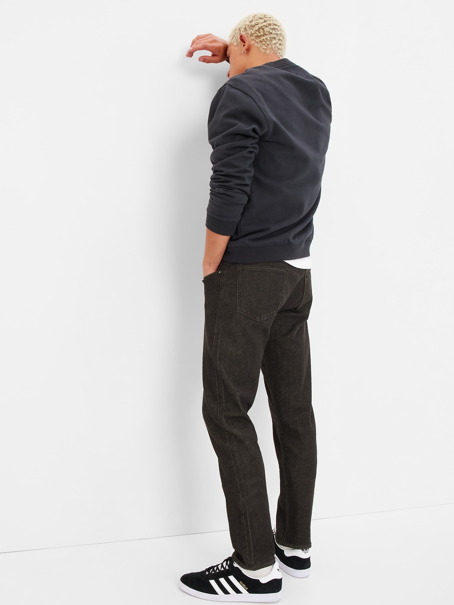 Gap Džíny slim SoftFlex černá