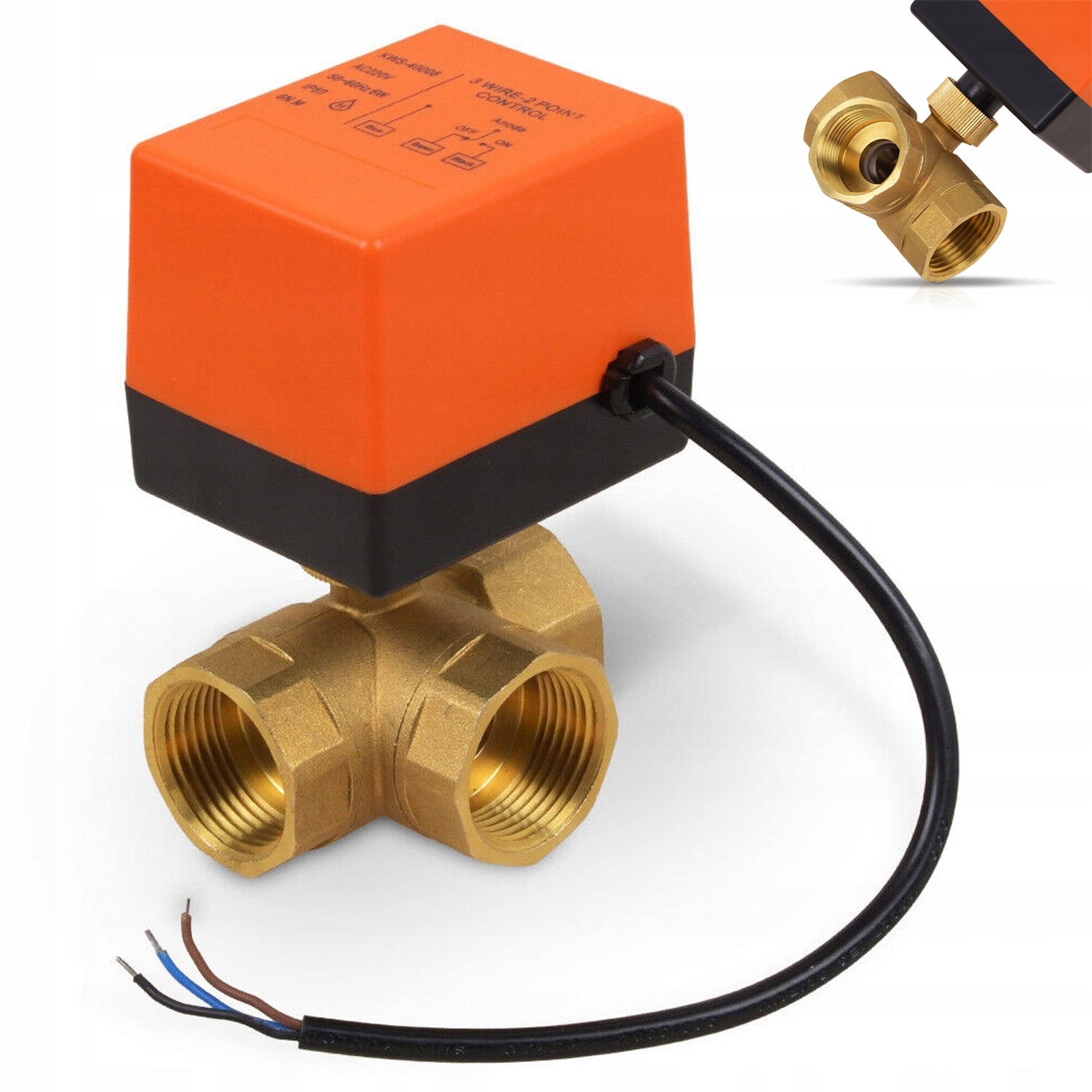 Elektroventil Kulový S Motorovým Pohonem 220 V 1 Palec DN25