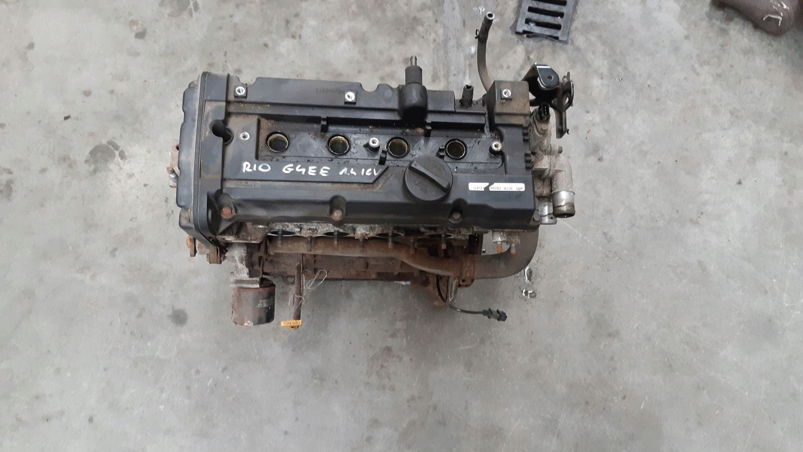 Motor G4EE Kia Rio 2 1,4 16V